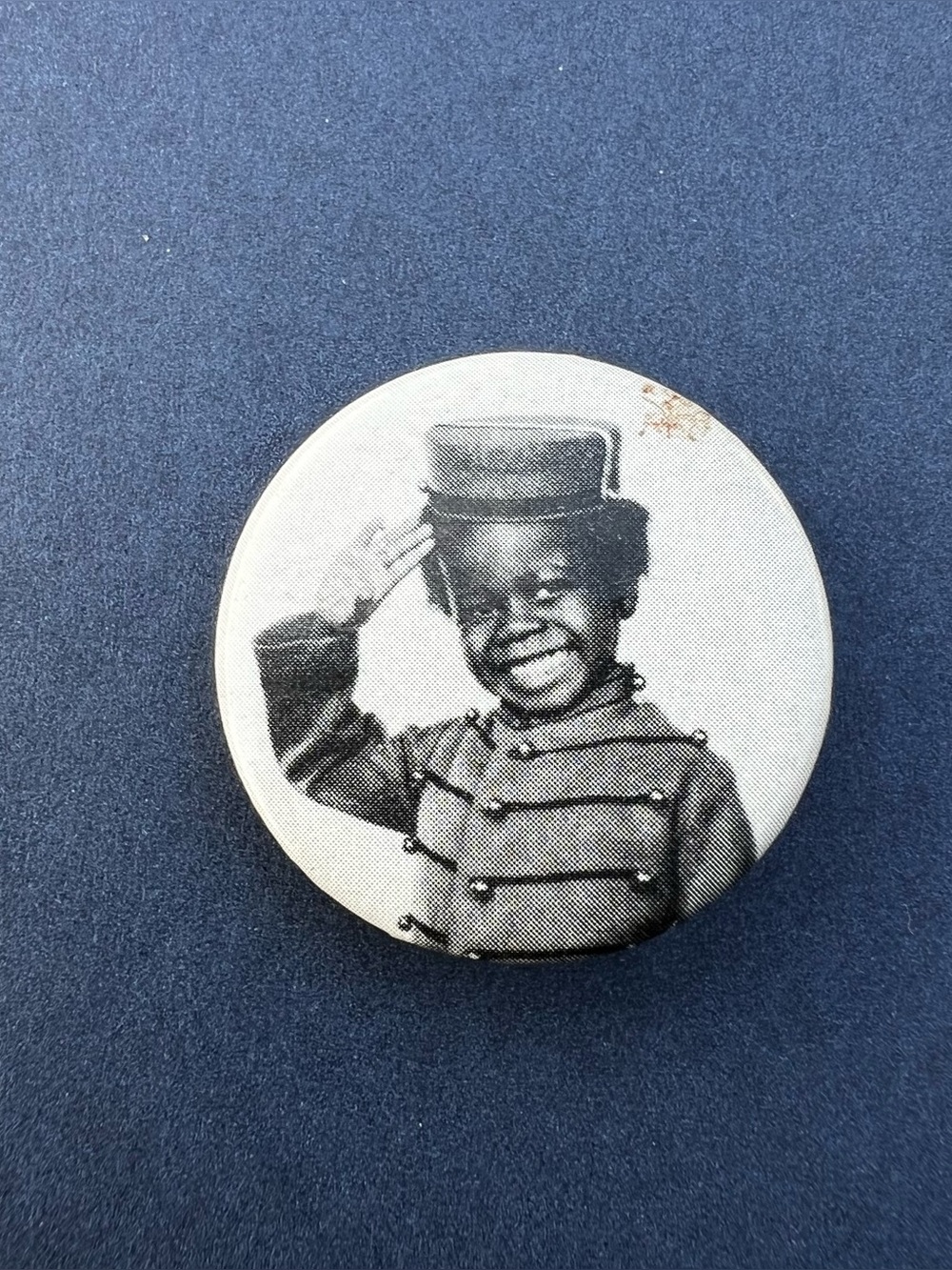 Vintage 1983 Buckwheat Pinback Button Ferndale, Mich. Kings World Productions